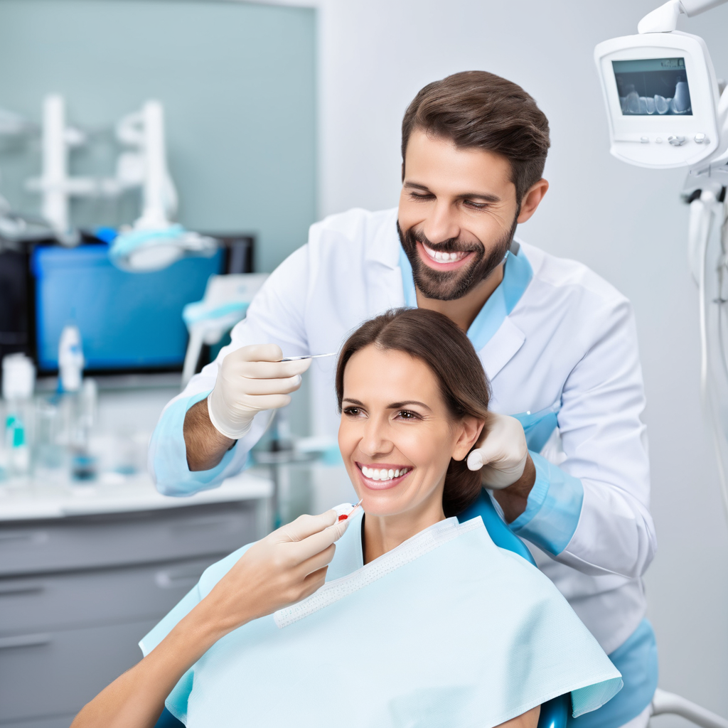 Professional gum specialist providing periodontics treatment